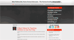 Desktop Screenshot of homeschool-blog.thegraceacademy.org